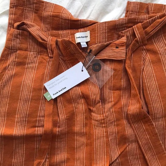 Frank and Oak Linen Trousers - Picture 3 of 7